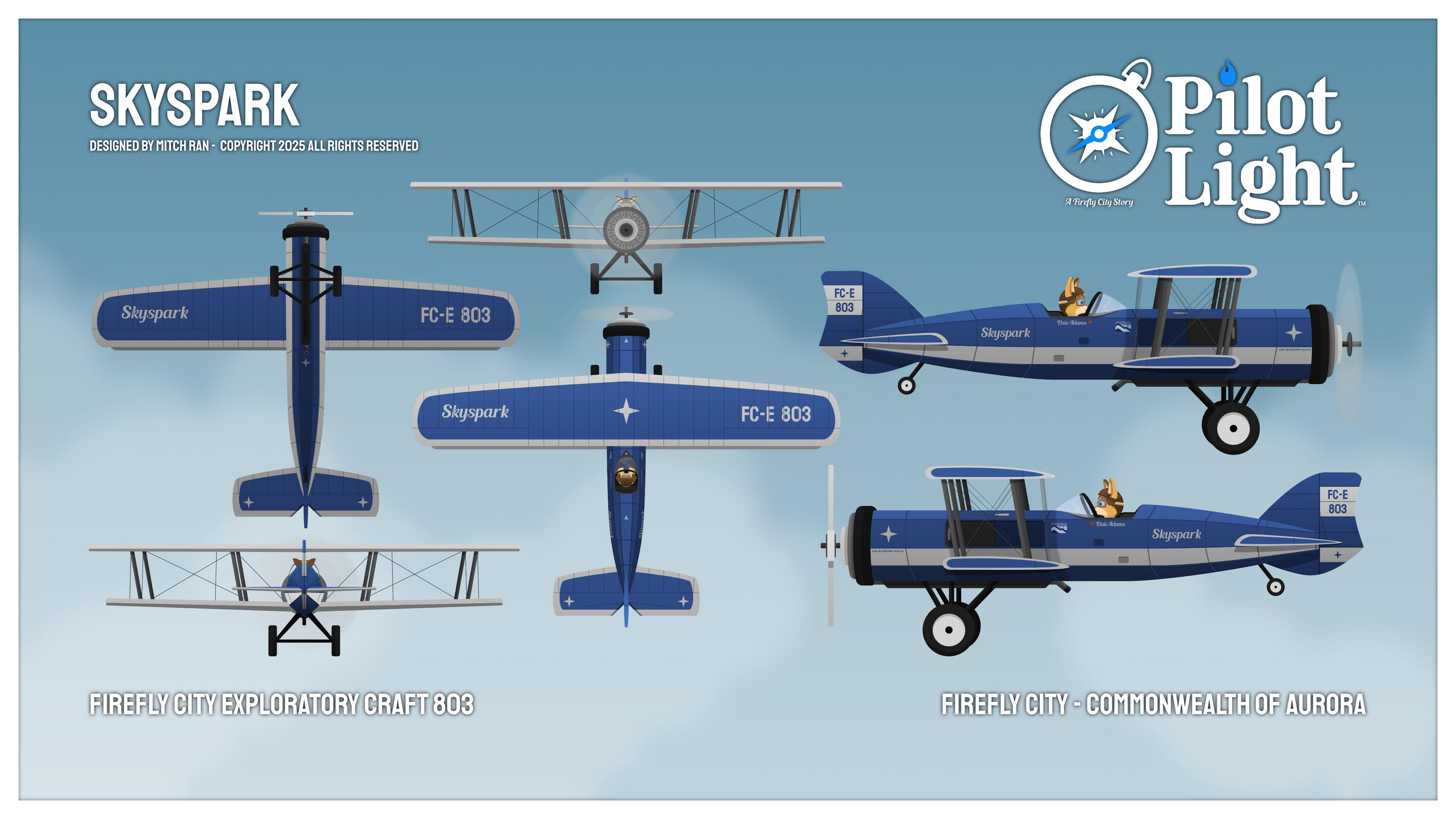 Skyspark as seen from various angles.
